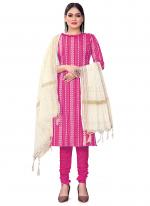 Cotton Jacquard Rani Regular Wear Embroidery Work Dress Material
